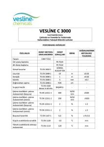 VESLİNE C 3000