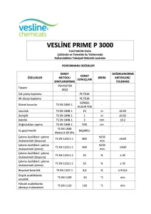 VESLİNE PRIME P 3000 (-10)