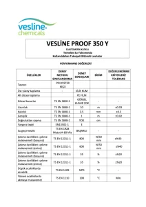 VESLİNE PROOF 350 Y